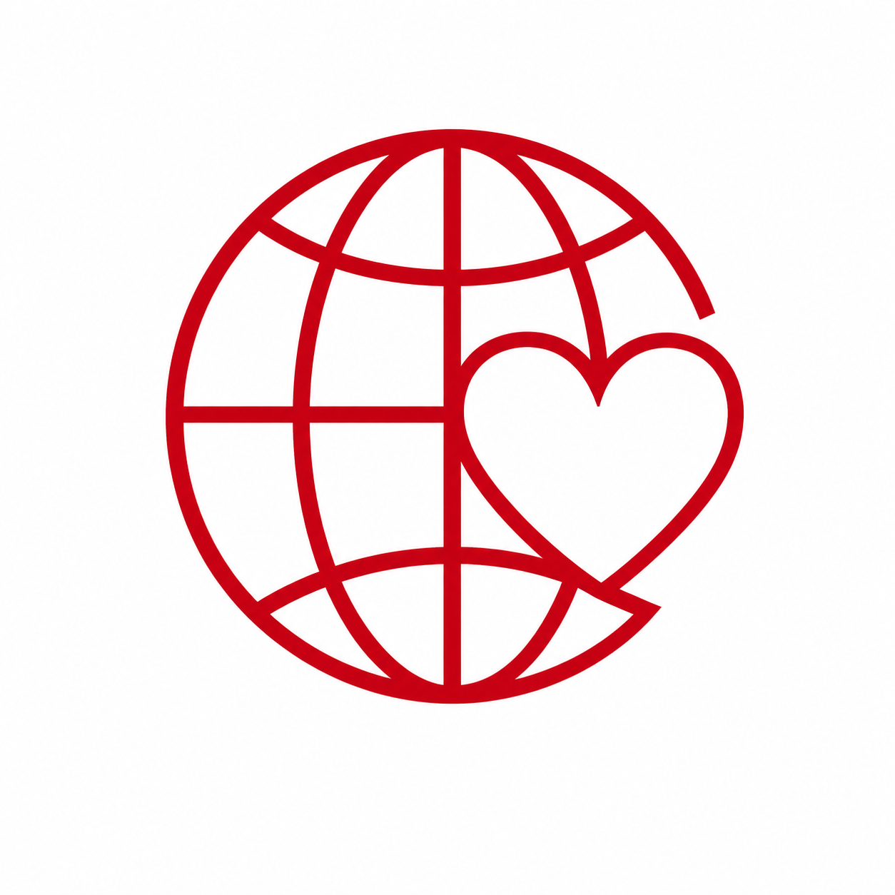 CIRCA globe-heart logo